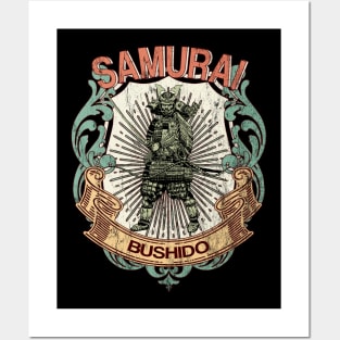 Warrior Japanese Vintage Samurai Bushido Streetwear Urban 597 Posters and Art